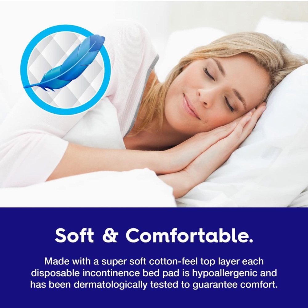 New 50 x Extra Large 36" x 36" Ultra Absorbent Disposable Incontinence Bed Pads - Picture 6 of 6